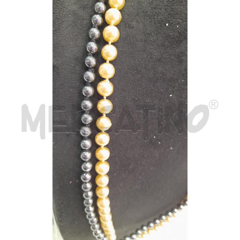 COLLANA DOPPIO FILO EMATITE | Mercatino dell'Usato Roma viale tirreno 3