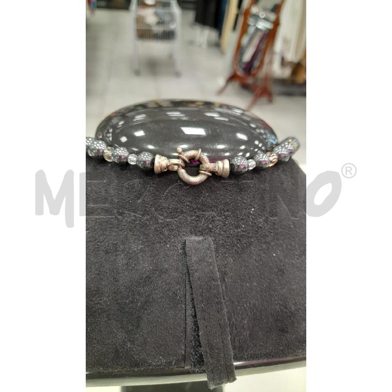COLLANA D EMATITE+CRISTALLI | Mercatino dell'Usato Roma viale tirreno 2