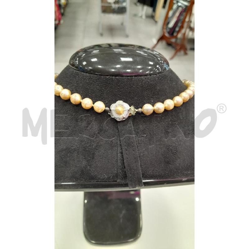 COLLANA D PERLE+CRISTALLI | Mercatino dell'Usato Roma viale tirreno 2