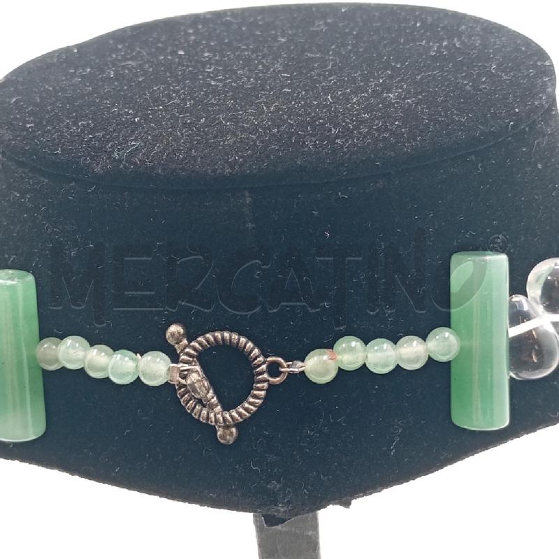 COLLANA GIADA VE GI CRIST ROCCA | Mercatino dell'Usato Roma viale tirreno 2