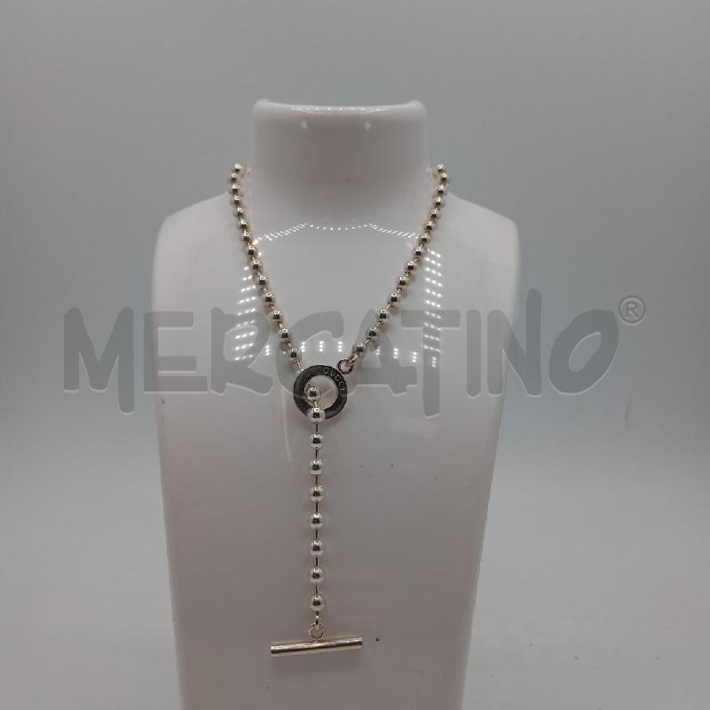 COLLANA GUCCI COLLEZIONI BOULE CON CATENA A PALLINE | Mercatino dell'Usato Roma viale tirreno 1