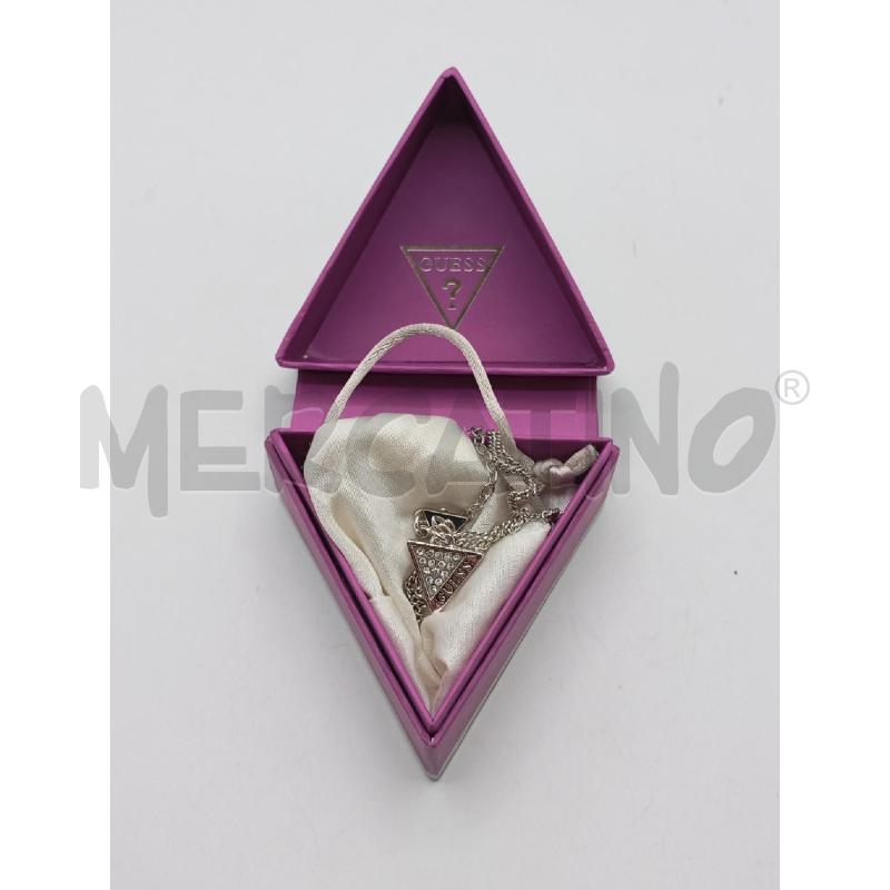 COLLANA GUESS ARGENTATO | Mercatino dell'Usato Roma viale tirreno 5