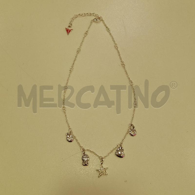 COLLANA GUESS CATENINA GR PENDENTI VARII | Mercatino dell'Usato Roma viale tirreno 1