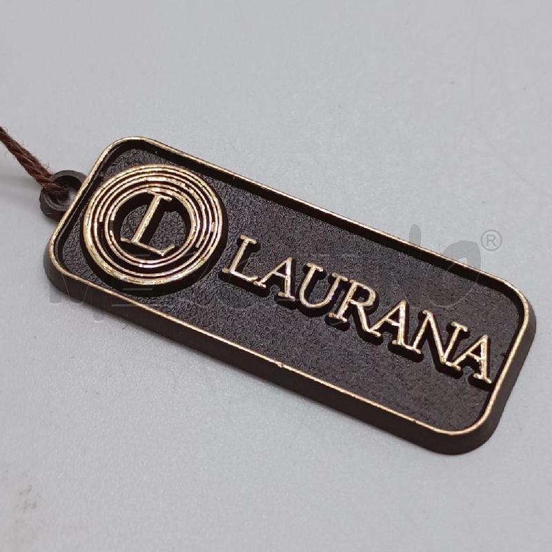 COLLANA LAURANA CUORE TORCIGLION RIGHE PETROLIO GI | Mercatino dell'Usato Roma viale tirreno 2