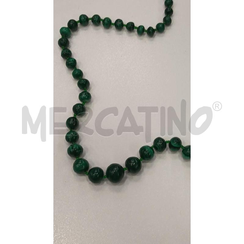 COLLANA MALACHITE VE  | Mercatino dell'Usato Roma viale tirreno 2
