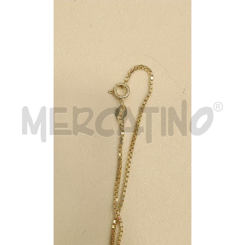 COLLANA MET CATENINA CIONDOLO CONIGLIO | Mercatino dell'Usato Roma viale tirreno 4