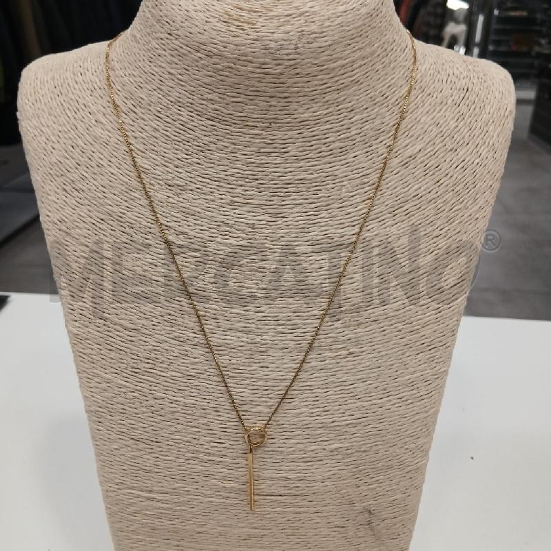 COLLANA MET GI CERCCHIETTO  | Mercatino dell'Usato Roma viale tirreno 1