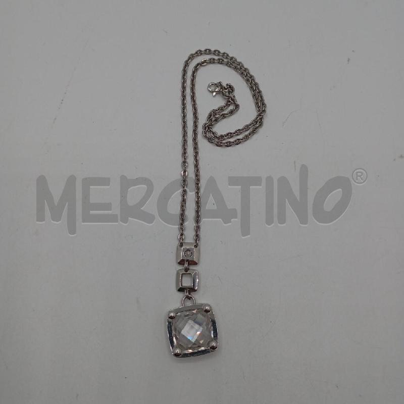 COLLANA MORELLATO QUADRATO SFACC TRASP | Mercatino dell'Usato Roma viale tirreno 1