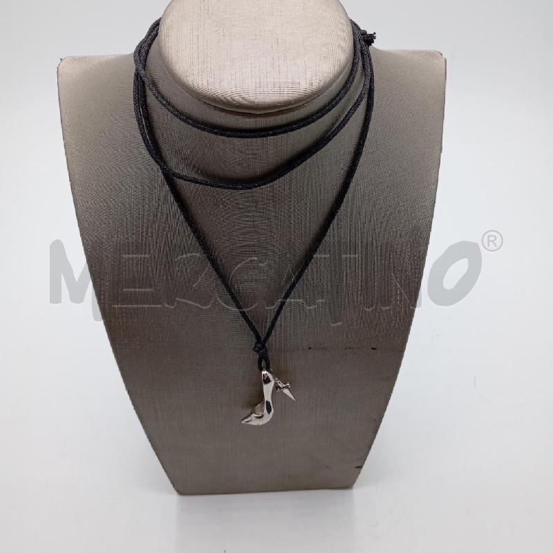 COLLANA PACIOTTI FILO NE SCARPETTA GR  | Mercatino dell'Usato Roma viale tirreno 1