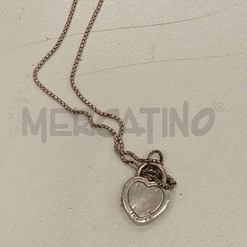 COLLANA PANDORA LUCCHETTO D'AMORE  | Mercatino dell'Usato Roma viale tirreno 3