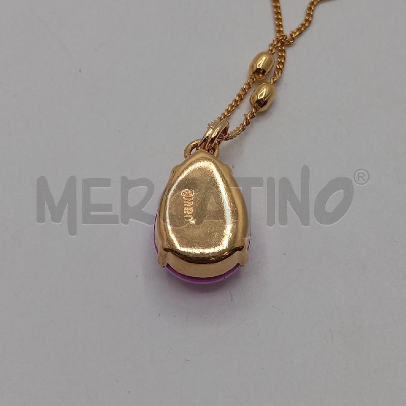 COLLANA PAVIE + ORECCHINI STRASS RS VI  | Mercatino dell'Usato Roma viale tirreno 4