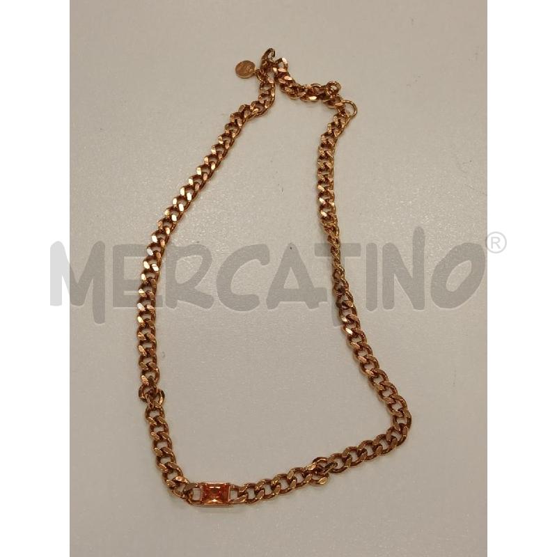 COLLANA PURELEI PER VALENTINA CATENA BRONZATA | Mercatino dell'Usato Roma viale tirreno 1