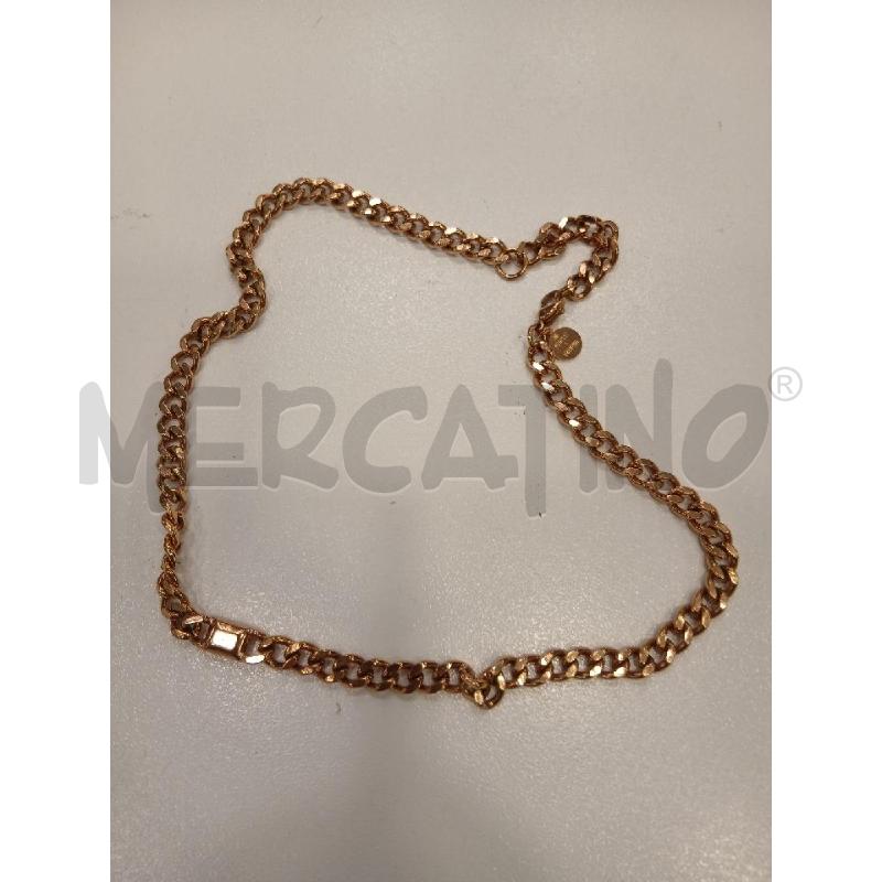 COLLANA PURELEI PER VALENTINA CATENA BRONZATA | Mercatino dell'Usato Roma viale tirreno 3