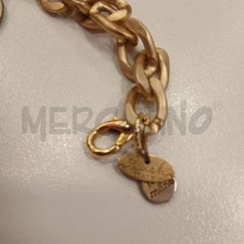 COLLANA RUSH CATEBNA MONETE PEND  | Mercatino dell'Usato Roma viale tirreno 3