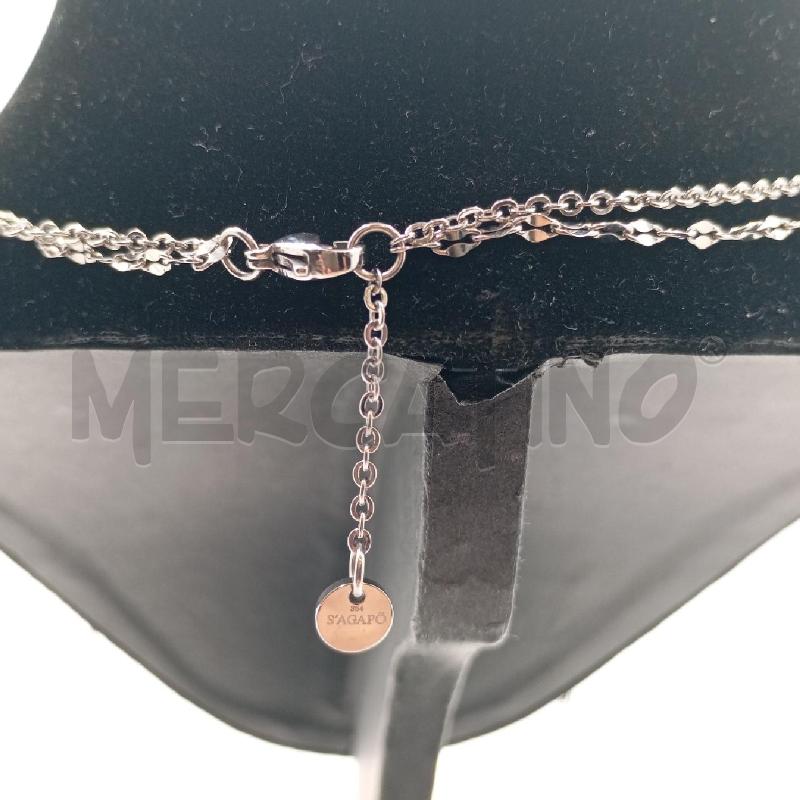 COLLANA SAGAPO' LUNGA PIU FILI CATENINA GR  | Mercatino dell'Usato Roma viale tirreno 2