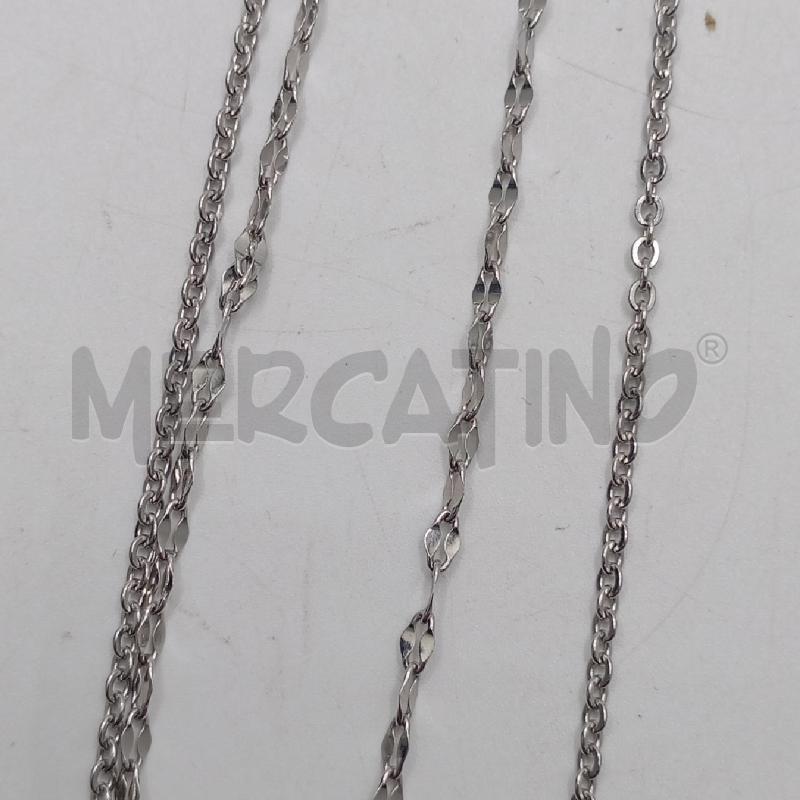 COLLANA SAGAPO' LUNGA PIU FILI CATENINA GR  | Mercatino dell'Usato Roma viale tirreno 3
