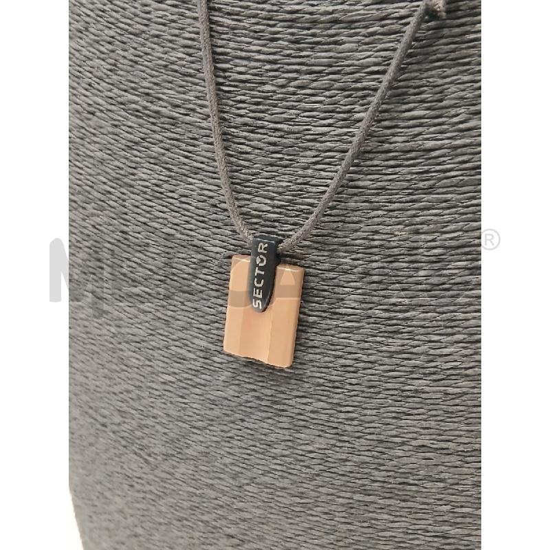COLLANA SECTOR FILO NE CIONDOLO BRONZATO | Mercatino dell'Usato Roma viale tirreno 2