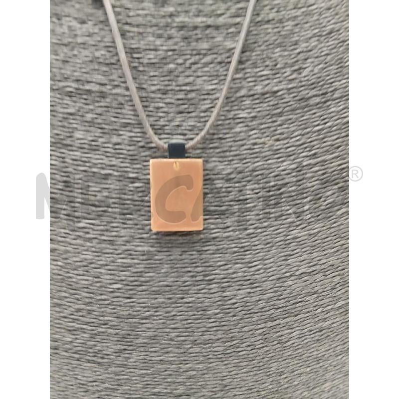 COLLANA SECTOR FILO NE CIONDOLO BRONZATO | Mercatino dell'Usato Roma viale tirreno 3