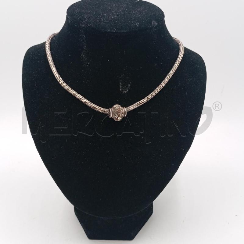 COLLANA SNAKE MET  | Mercatino dell'Usato Roma viale tirreno 1