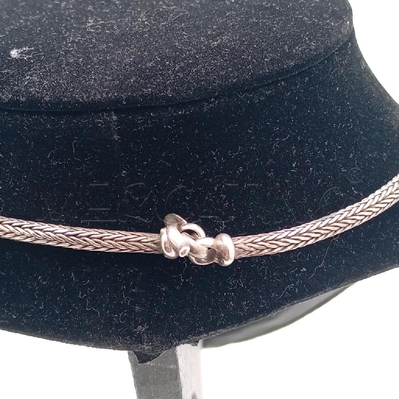 COLLANA SNAKE MET  | Mercatino dell'Usato Roma viale tirreno 2