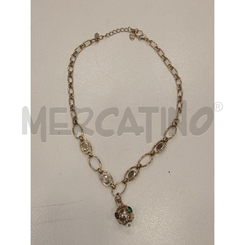 COLLANA SODINI SFERA GR STRASS COL /C | Mercatino dell'Usato Roma viale tirreno 1