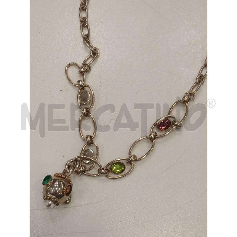COLLANA SODINI SFERA GR STRASS COL /C | Mercatino dell'Usato Roma viale tirreno 3