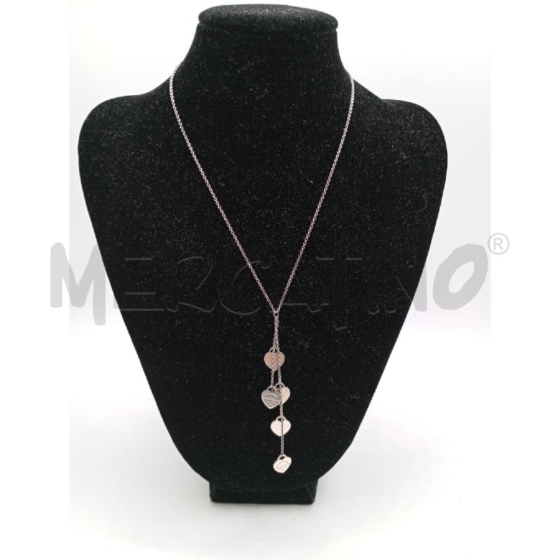 COLLANA TIFFANY 5 CUORI | Mercatino dell'Usato Roma viale tirreno 1