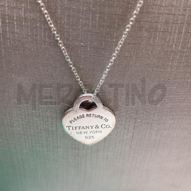 COLLANA TIFFANY MET CUORE GRANDE  | Mercatino dell'Usato Roma viale tirreno 2