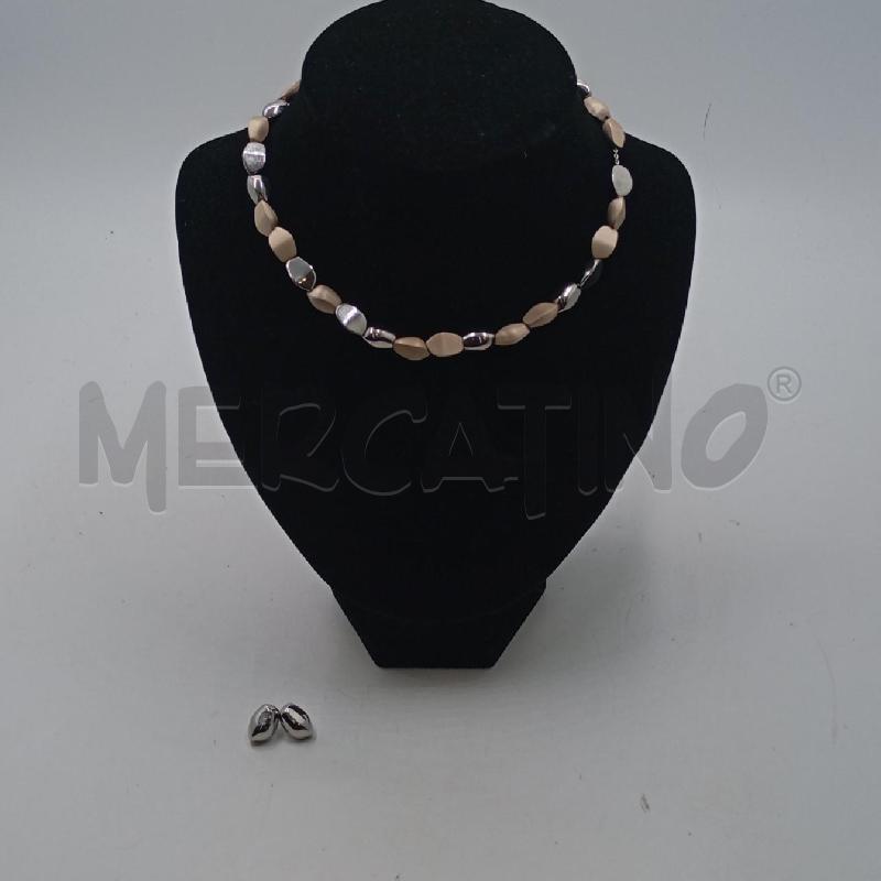 COLLANA + ORECCHINI BREIL BE GR  | Mercatino dell'Usato Roma viale tirreno 1