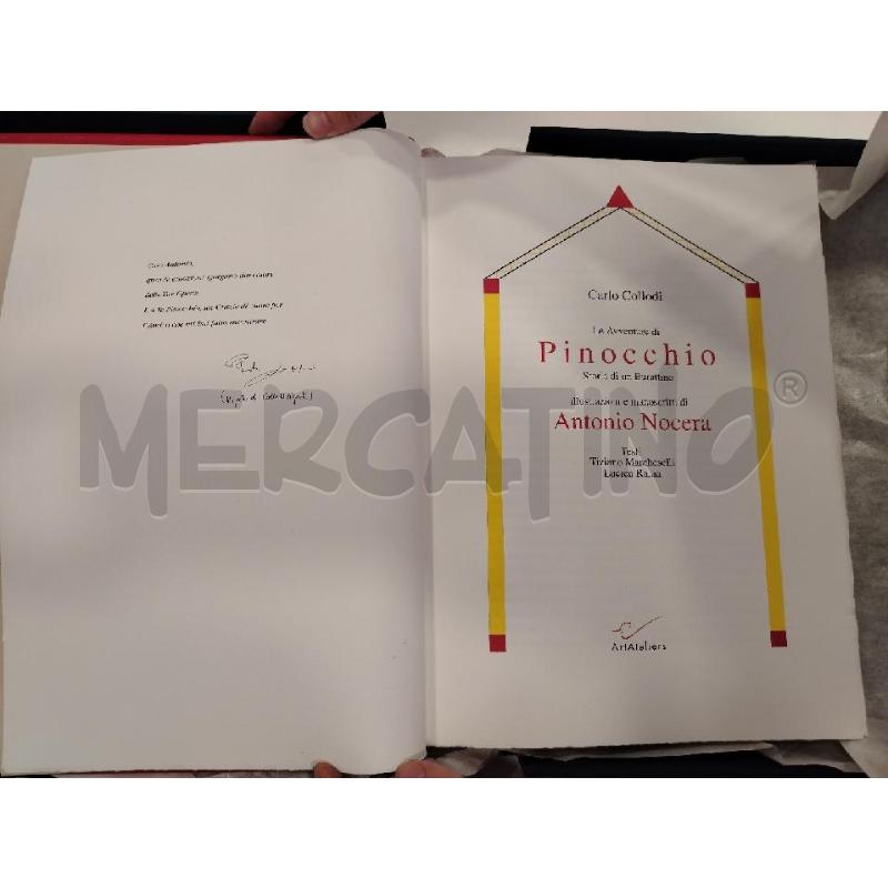COLLODI LE AVVENTURE DI PINOCCHIO NOCERA ARTATELIERS | Mercatino dell'Usato Roma viale tirreno 2