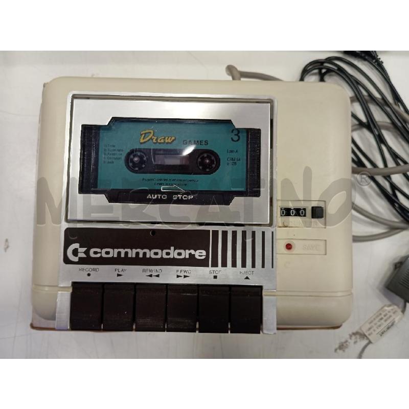 COMMODORE 1530 DATASSETTE UNIT C2N | Mercatino dell'Usato Roma viale tirreno 1