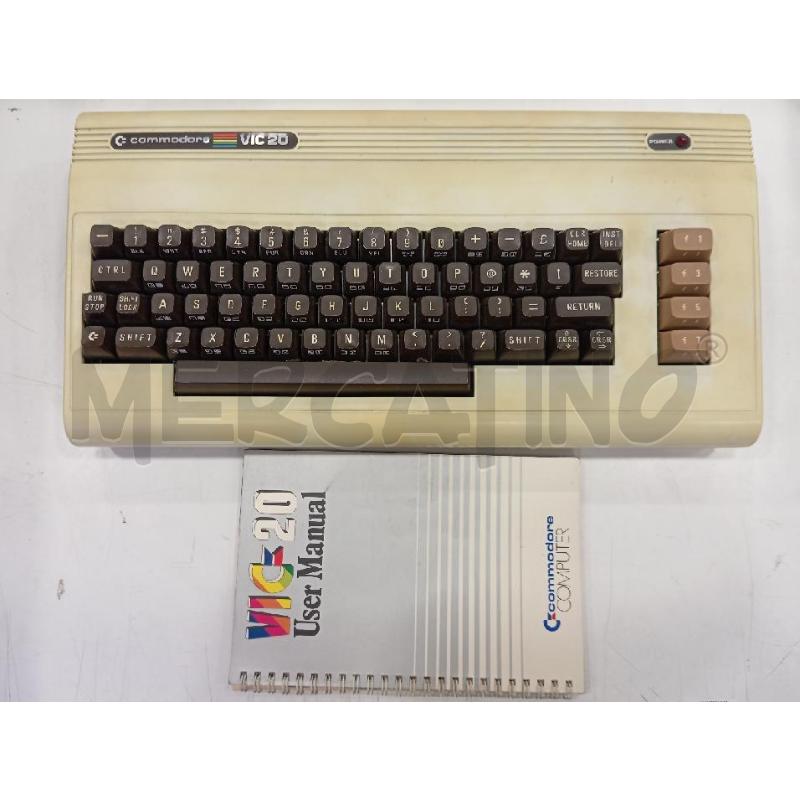 COMMODORE VIC 20 SENZA ALIM | Mercatino dell'Usato Roma viale tirreno 1