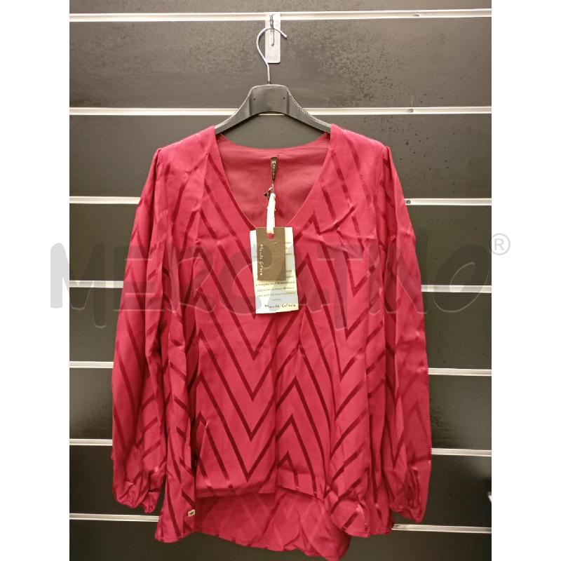 COMPLETO D MANILA GRACE BORDEAUX LINEE V SATIN  | Mercatino dell'Usato Roma viale tirreno 1