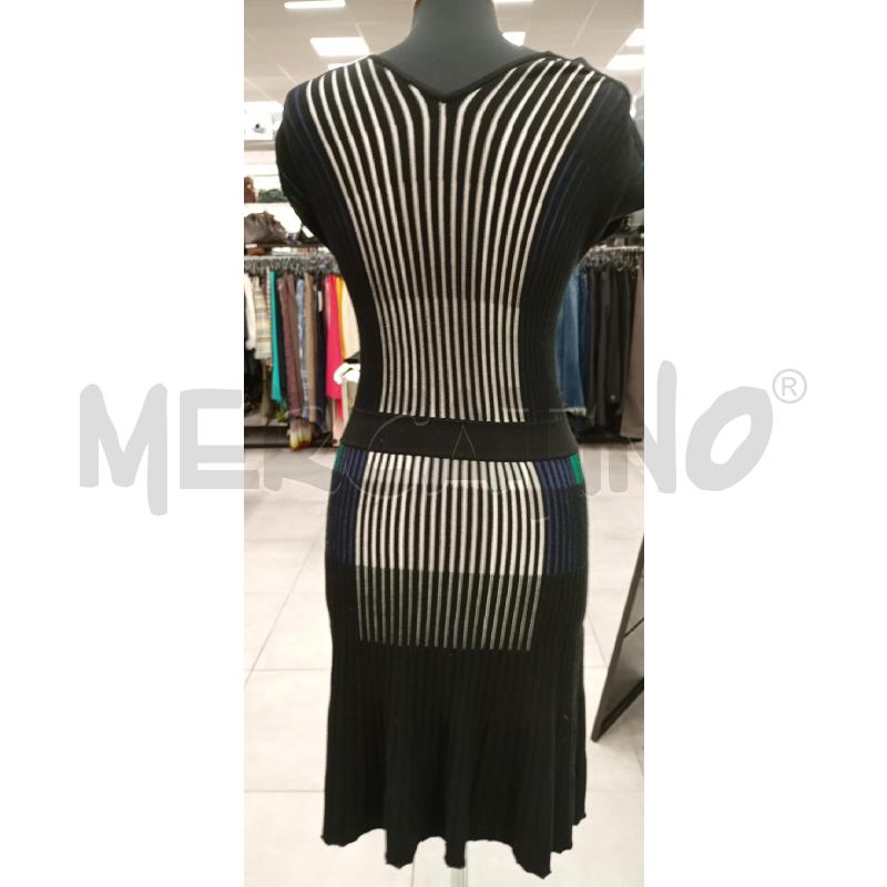 COMPLETO D PENNYBLACK NE RIGHE BI VE BL GIACCHETTINO+ VESTITO | Mercatino dell'Usato Roma viale tirreno 5