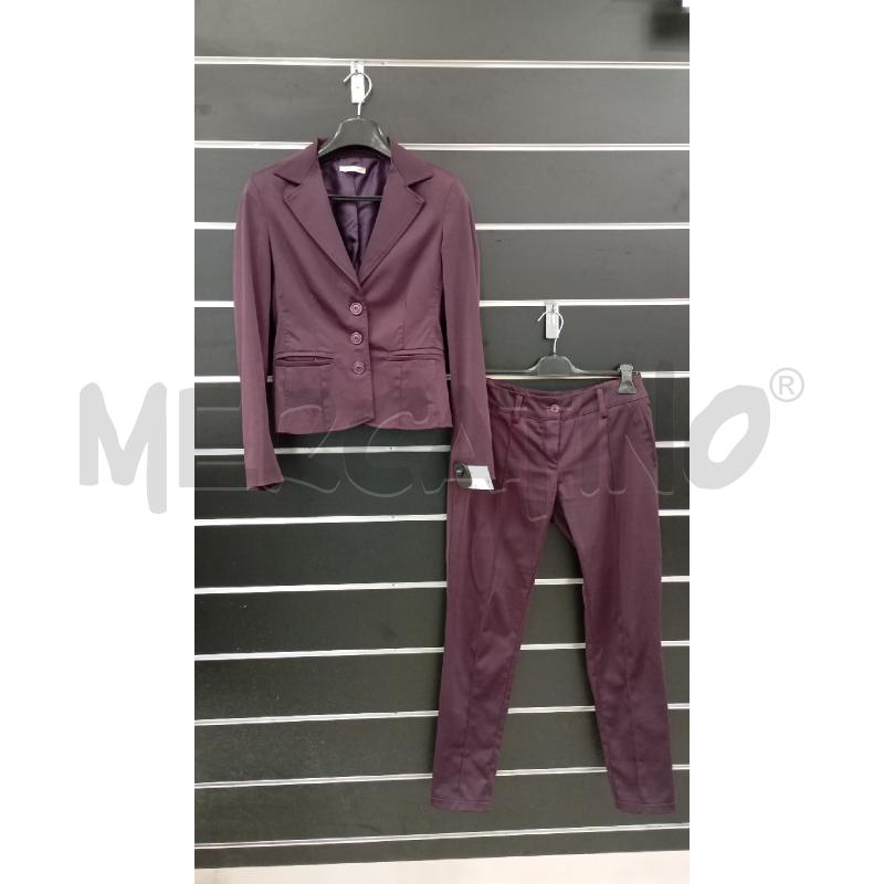 COMPLETO D TUYA VIOLA MELANZANA | Mercatino dell'Usato Roma viale tirreno 1