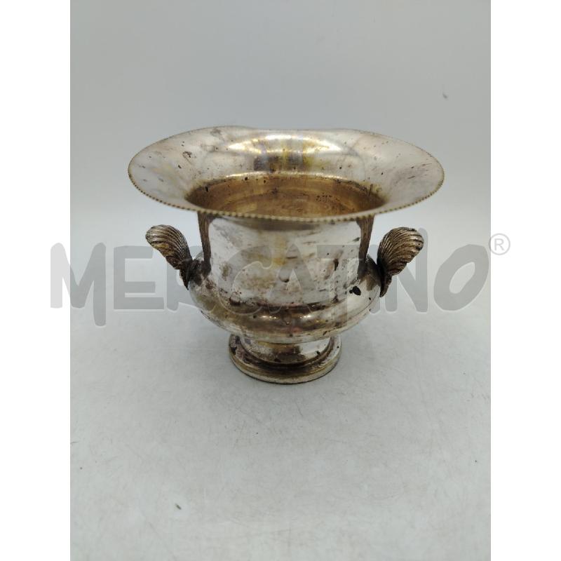 COPPA METALLO VINTAGE MANICI DEC | Mercatino dell'Usato Roma viale tirreno 1