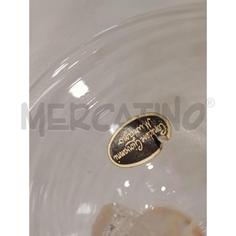 COPPA MURANO GIOVANNI CENEDESE | Mercatino dell'Usato Roma viale tirreno 5