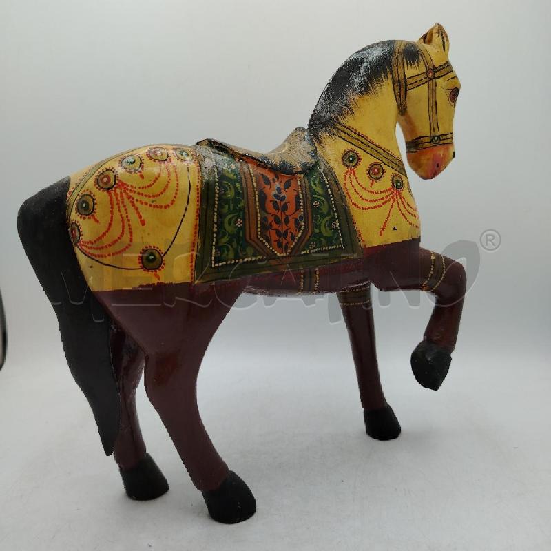 COPPIA CAVALLI DECORATI DA RIV | Mercatino dell'Usato Roma viale tirreno 3