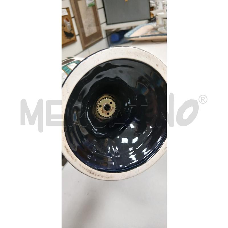 COPPIA LAMPADE BASE NERA DEC VERDE ORO DA RIV | Mercatino dell'Usato Roma viale tirreno 3