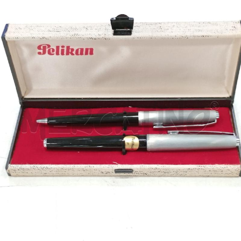 COPPIA PELIKAN SILVEXA M20 STILO SFERA | Mercatino dell'Usato Roma viale tirreno 1