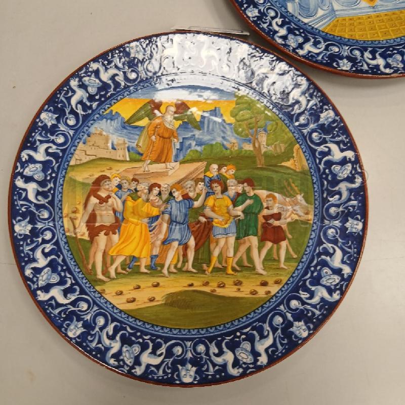 COPPIA PIATTI FAENZA | Mercatino dell'Usato Roma viale tirreno 1