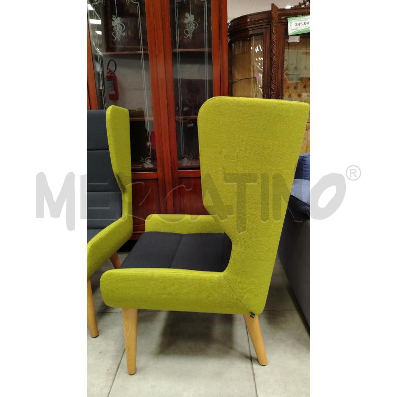COPPIA POLTRONE VERDI HERMANMILLER | Mercatino dell'Usato Roma viale tirreno 2