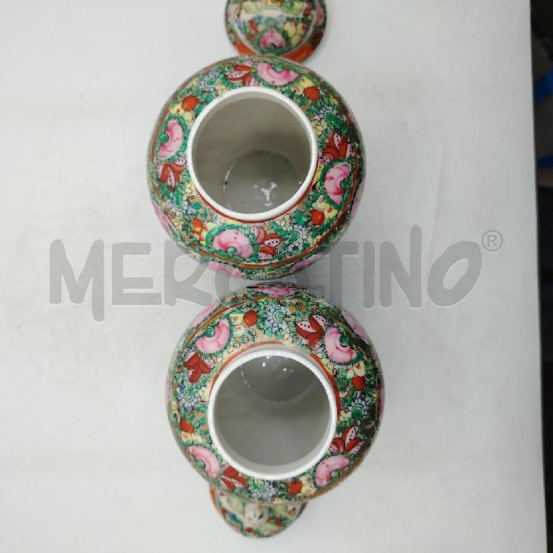 COPPIA POTICHE ORIENTALI PICC | Mercatino dell'Usato Roma viale tirreno 4