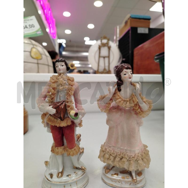 COPPIA STATUINE PIZZO | Mercatino dell'Usato Roma viale tirreno 1