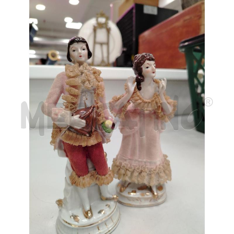 COPPIA STATUINE PIZZO | Mercatino dell'Usato Roma viale tirreno 4