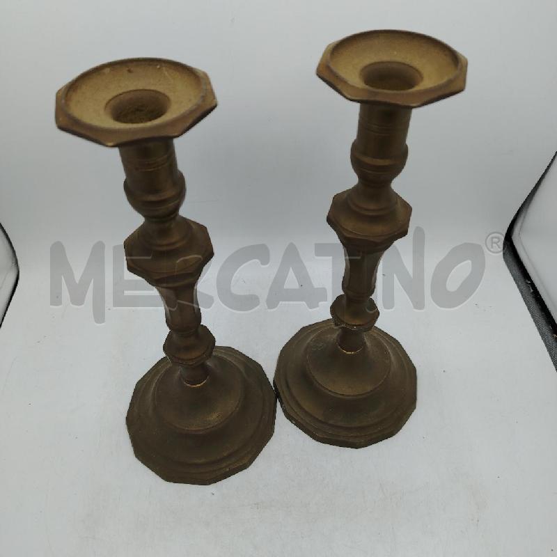 COPPI CANDELABRI BRONZO | Mercatino dell'Usato Roma viale tirreno 3
