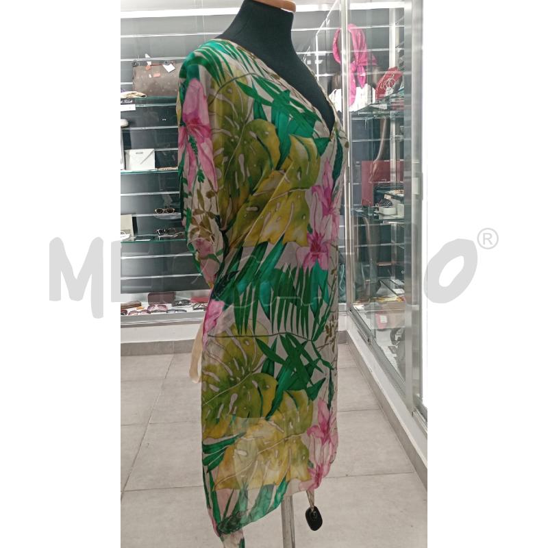 COPRICOSTUME PINK MEMORIES BEIGE FANTASIA FLOREALE | Mercatino dell'Usato Roma viale tirreno 3