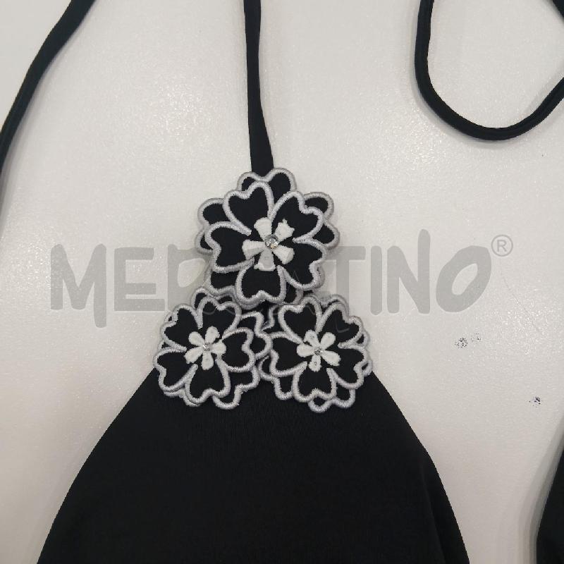 COSTUME D MARINA ABAGNALE TOP NE FIORI BI TRIANGOLO | Mercatino dell'Usato Roma viale tirreno 2