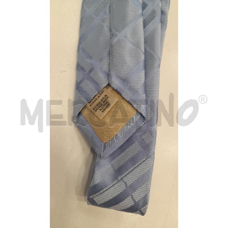 CRAVATTA BURBERRY CE LINEE SATIN | Mercatino dell'Usato Roma viale tirreno 3