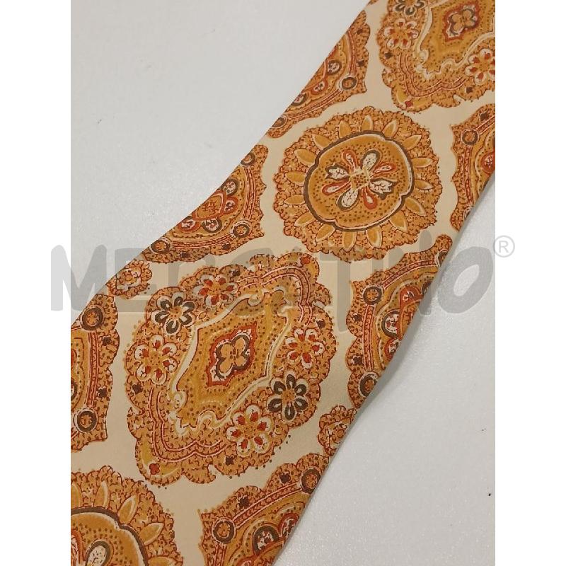 CRAVATTA ETRO GIALLO FANTASIA MULTICOLOR | Mercatino dell'Usato Roma viale tirreno 2
